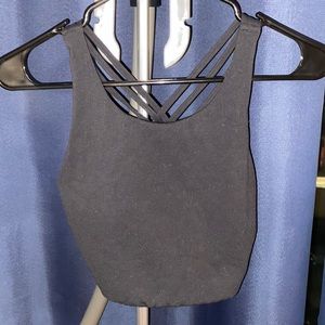 Black Athleta sports bra